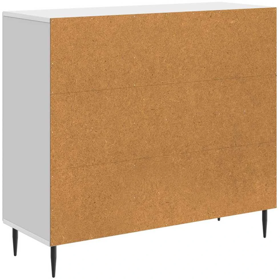Kabalas Itin blizgi balta 89 x 34,5 x 80 cm Apdirbta mediena
