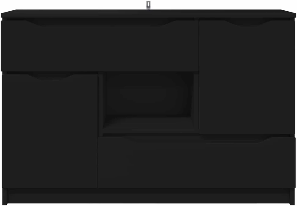 Kabalas Juoda 100 x 30 x 65,6 Apdirbta mediena