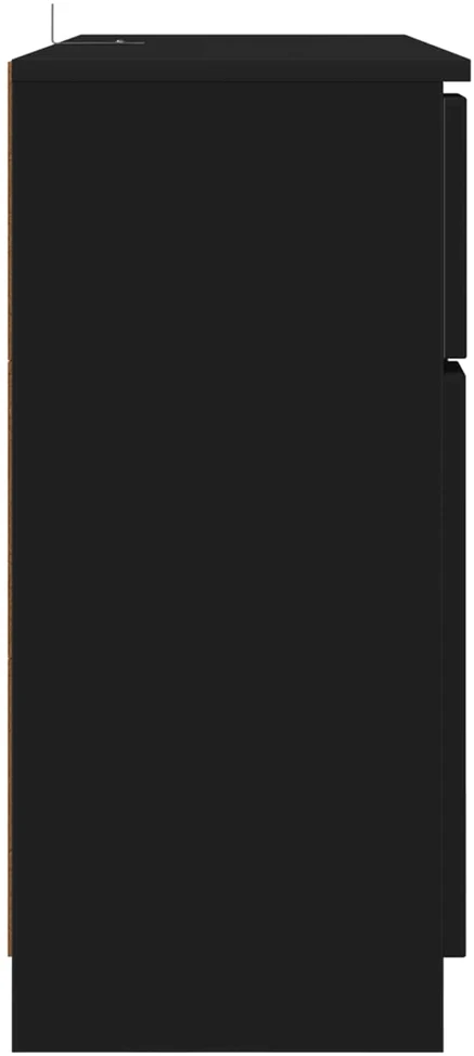 Kabalas Juoda 100 x 30 x 65,6 Apdirbta mediena