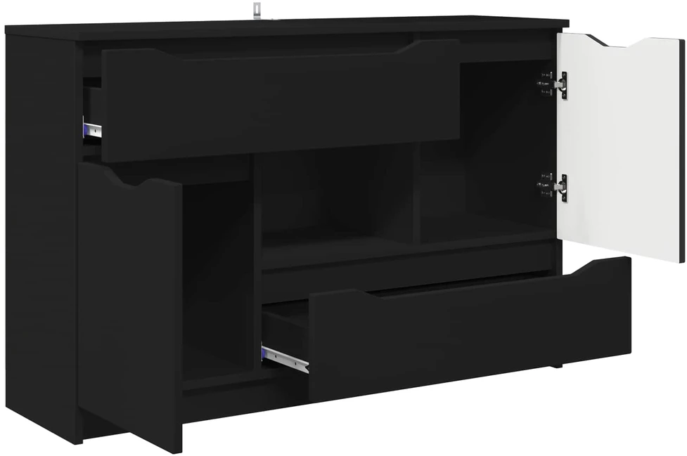 Kabalas Juoda 100 x 30 x 65,6 Apdirbta mediena