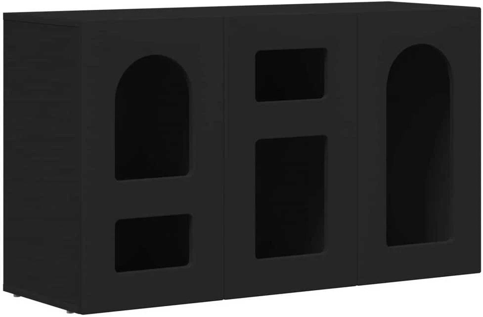 Kabalas ELST Juoda 100 x 35 x 59 cm Apdirbta mediena