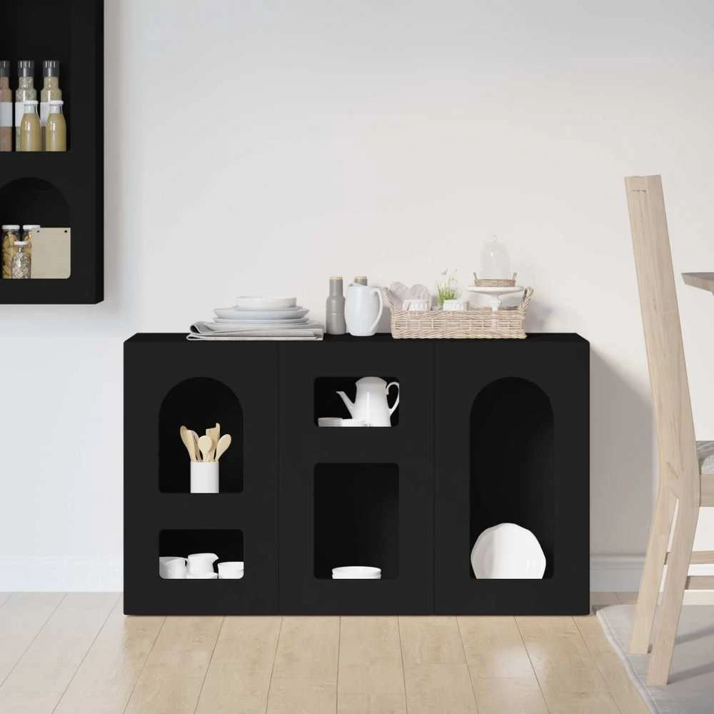 Kabalas ELST Juoda 100 x 35 x 59 cm Apdirbta mediena