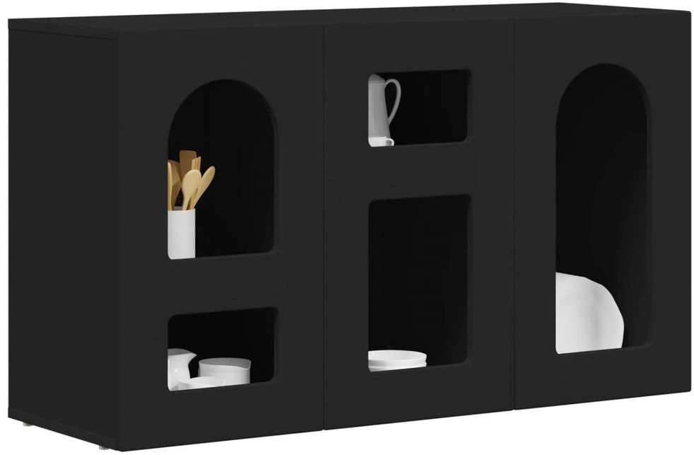 Kabalas ELST Juoda 100 x 35 x 59 cm Apdirbta mediena