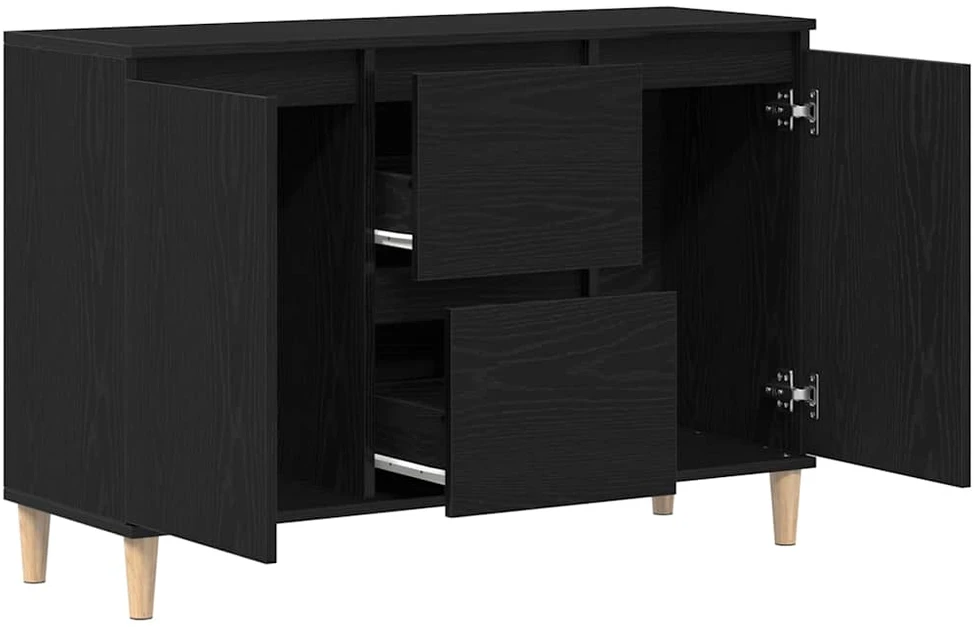 Kabalas Juoda 102 x 35 x 60 cm Apdirbta mediena