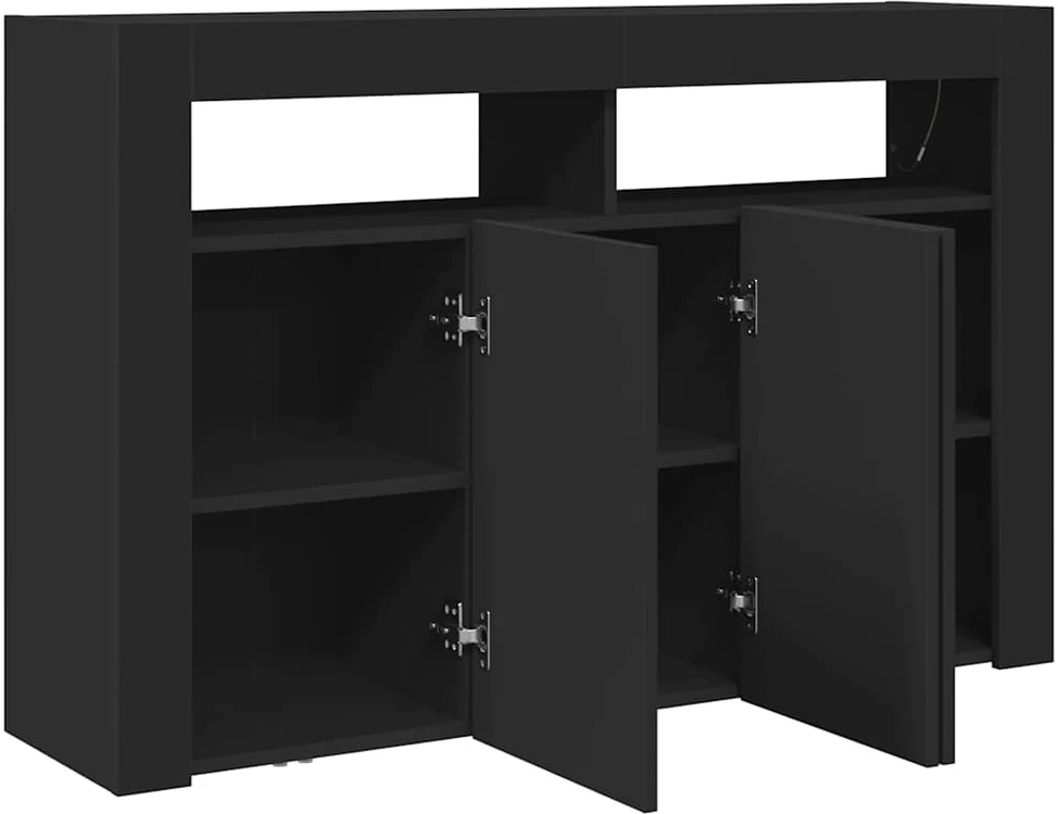 Kabalas Juoda 116 x 30 x 75 cm Apdirbta mediena