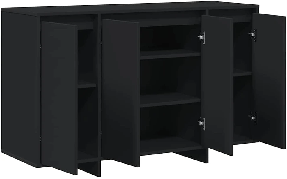 Kabalas Juoda 120 x 41 x 75 cm Apdirbta mediena