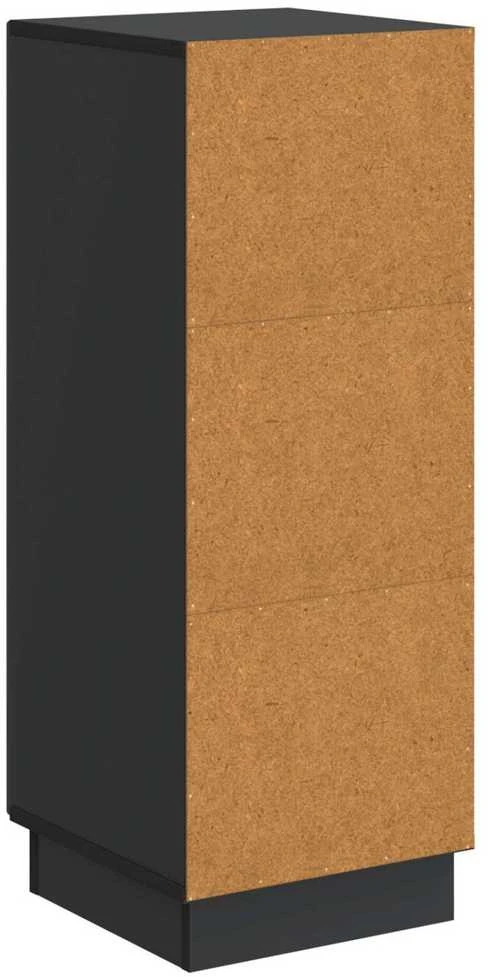 Kabalas Juoda 33 x 34,5 x 87 cm Apdirbta mediena