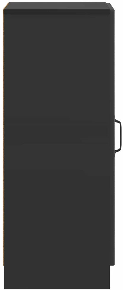 Kabalas Juoda 33 x 34,5 x 87 cm Apdirbta mediena
