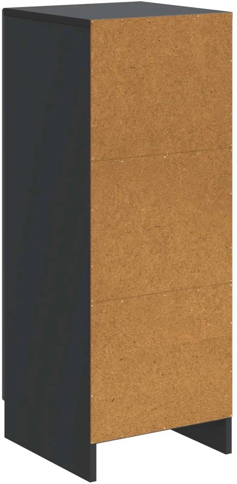 Kabalas Juoda 33 x 34,5 x 87 cm Apdirbta mediena