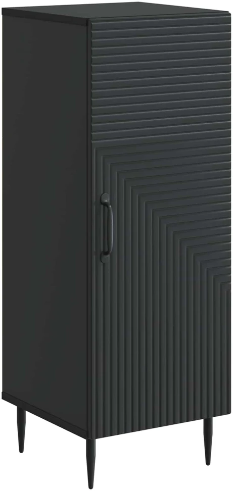 Kabalas Juoda 33 x 34,5 x 89,5 cm Apdirbta mediena