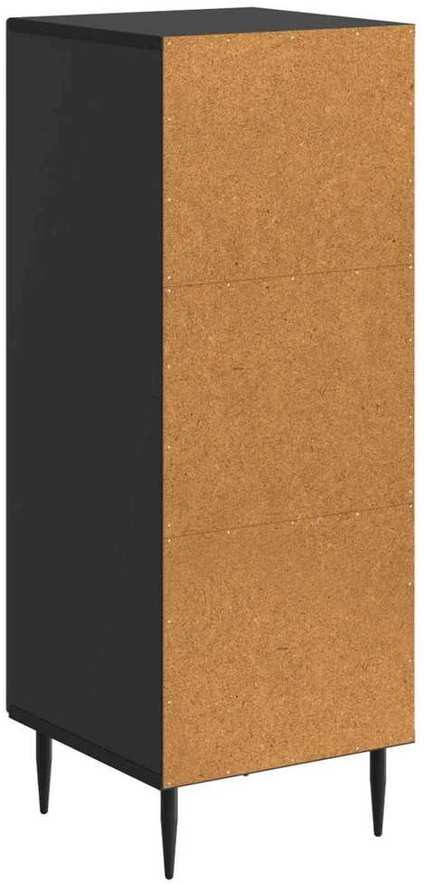 Kabalas Juoda 33 x 34,5 x 89,5 cm Apdirbta mediena