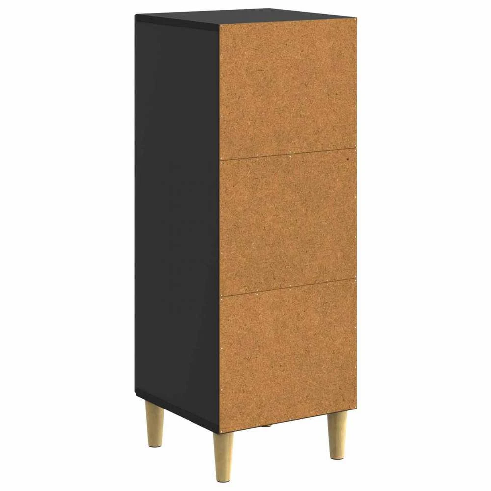 Kabalas Juoda 33 x 34,5 x 90 cm Apdirbta mediena