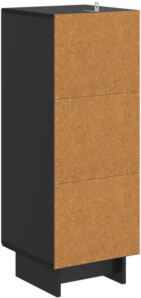 Kabalas Juoda 33 x 34,5 x 90 cm Apdirbta mediena