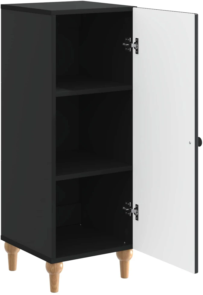Kabalas Juoda 33 x 34,5 x 90 cm Apdirbta mediena