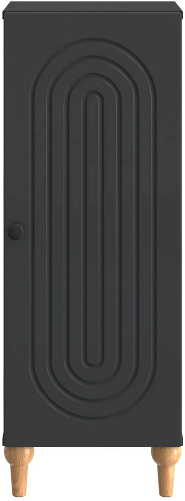 Kabalas Juoda 33 x 34,5 x 90 cm Apdirbta mediena