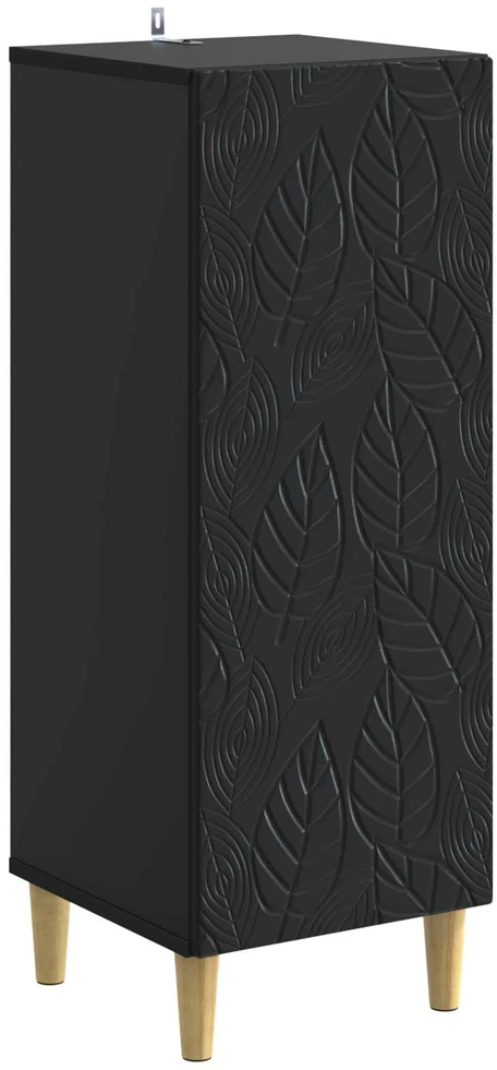 Kabalas Juoda 33 x 34,5 x 90 cm Apdirbta mediena