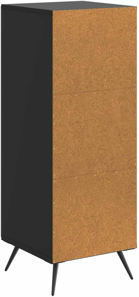 Kabalas Juoda 33 x 34,5 x 90 cm Apdirbta mediena