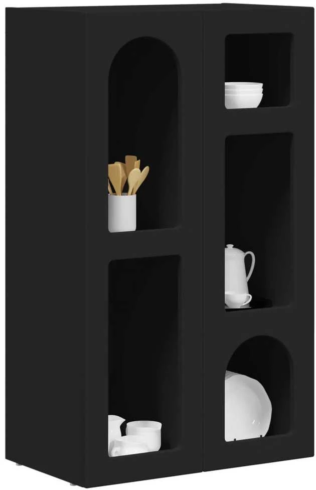Kabalas ELST Juoda 59 x 35 x 100,5 cm Apdirbta mediena