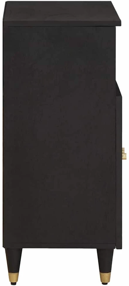 Kabalas Juoda 60 x 33 x 75 cm Kietas mango medis