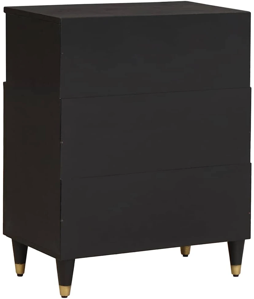 Kabalas Juoda 60 x 33 x 75 cm Kietas mango medis