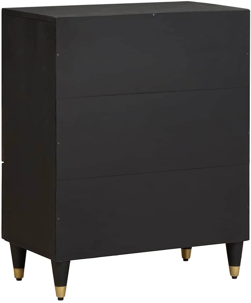 Kabalas Juoda 60 x 33 x 75 cm Kietas mango medis
