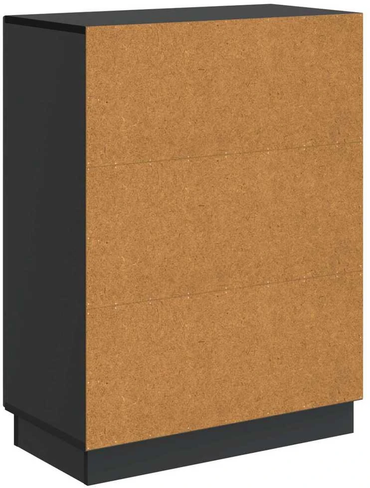 Kabalas Juoda 66 x 34,5 x 87 cm Apdirbta mediena