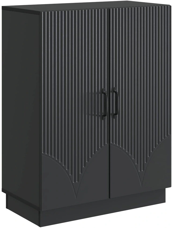 Kabalas Juoda 66 x 34,5 x 87 cm Apdirbta mediena