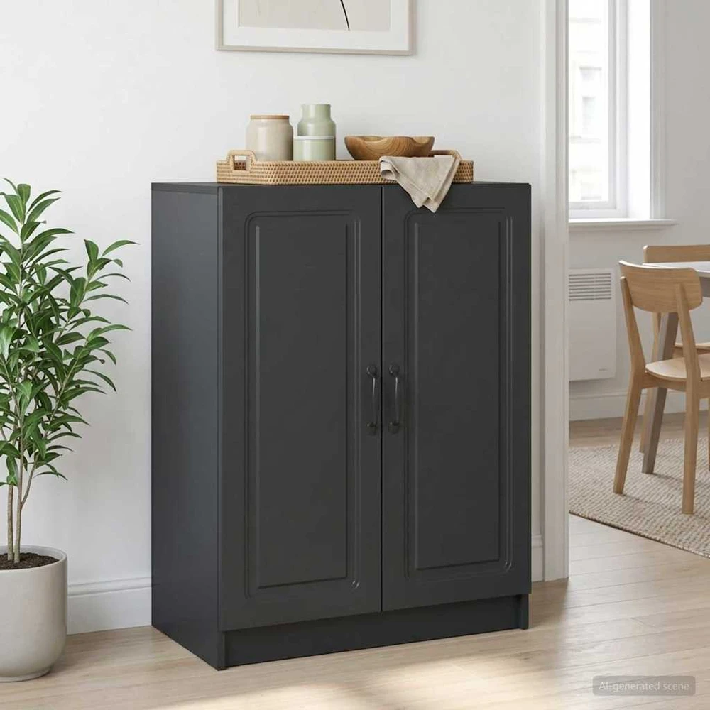Kabalas Juoda 66 x 34,5 x 87 cm Apdirbta mediena