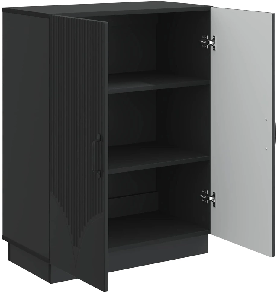 Kabalas Juoda 66 x 34,5 x 87 cm Apdirbta mediena