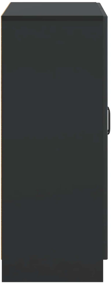 Kabalas Juoda 66 x 34,5 x 87 cm Apdirbta mediena