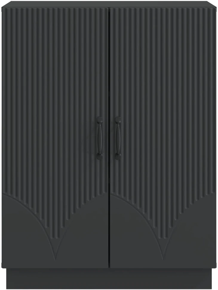 Kabalas Juoda 66 x 34,5 x 87 cm Apdirbta mediena