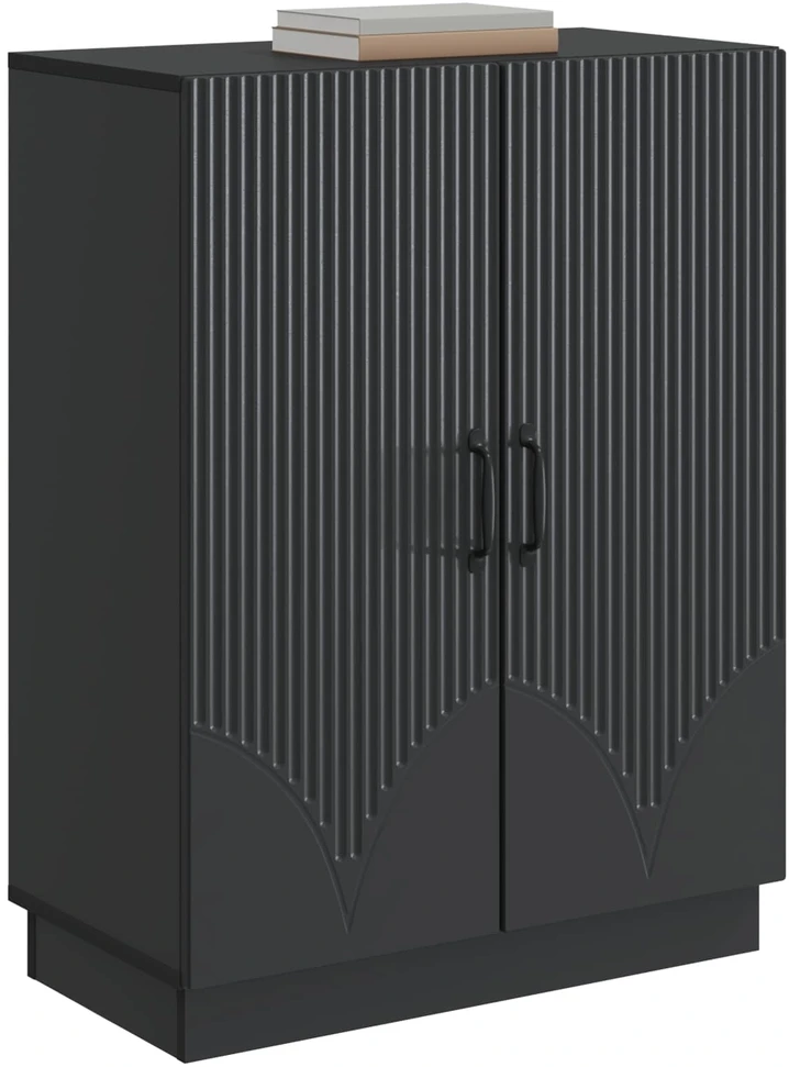 Kabalas Juoda 66 x 34,5 x 87 cm Apdirbta mediena