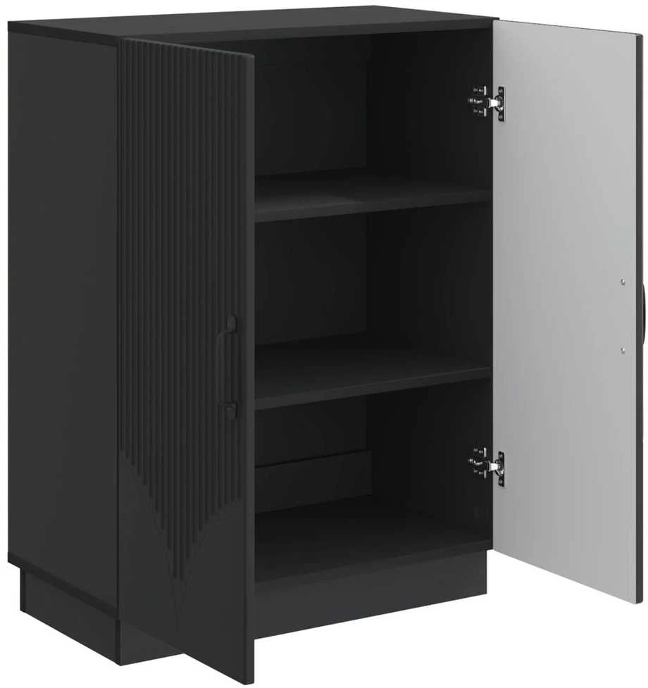 Kabalas Juoda 66 x 34,5 x 87 cm Apdirbta mediena