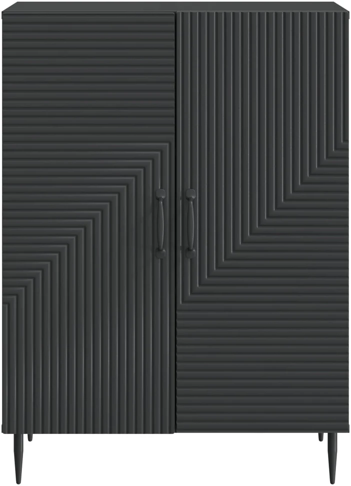 Kabalas Juoda 66 x 34,5 x 89,5 cm Apdirbta mediena