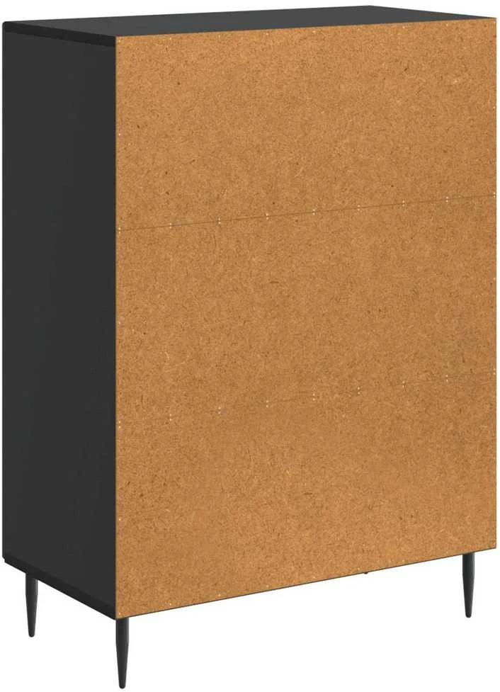 Kabalas Juoda 66 x 34,5 x 89,5 cm Apdirbta mediena