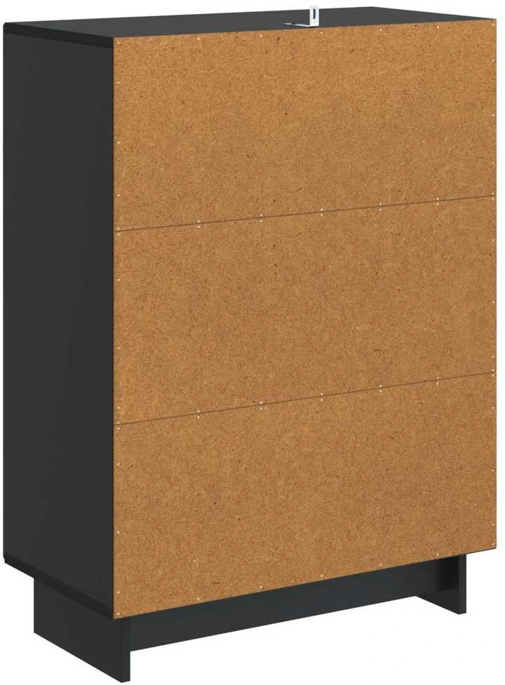 Kabalas Juoda 66 x 34,5 x 90 cm Apdirbta mediena
