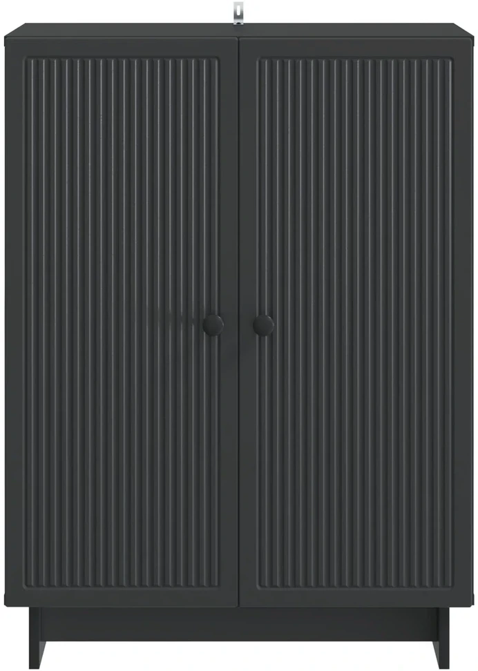 Kabalas Juoda 66 x 34,5 x 90 cm Apdirbta mediena