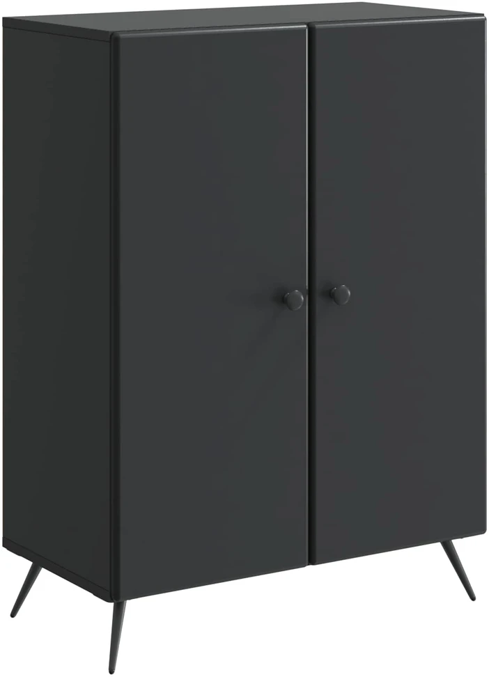 Kabalas Juoda 66 x 34,5 x 90 cm Apdirbta mediena