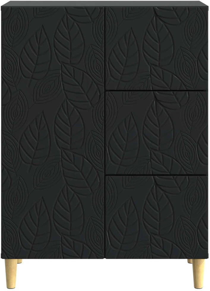 Kabalas Juoda 66 x 34,5 x 90 cm Apdirbta mediena