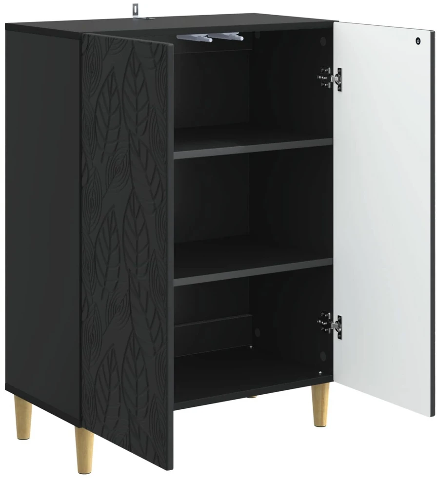 Kabalas Juoda 66 x 34,5 x 90 cm Apdirbta mediena
