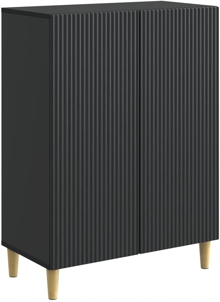 Kabalas Juoda 66 x 34,5 x 90 cm Apdirbta mediena