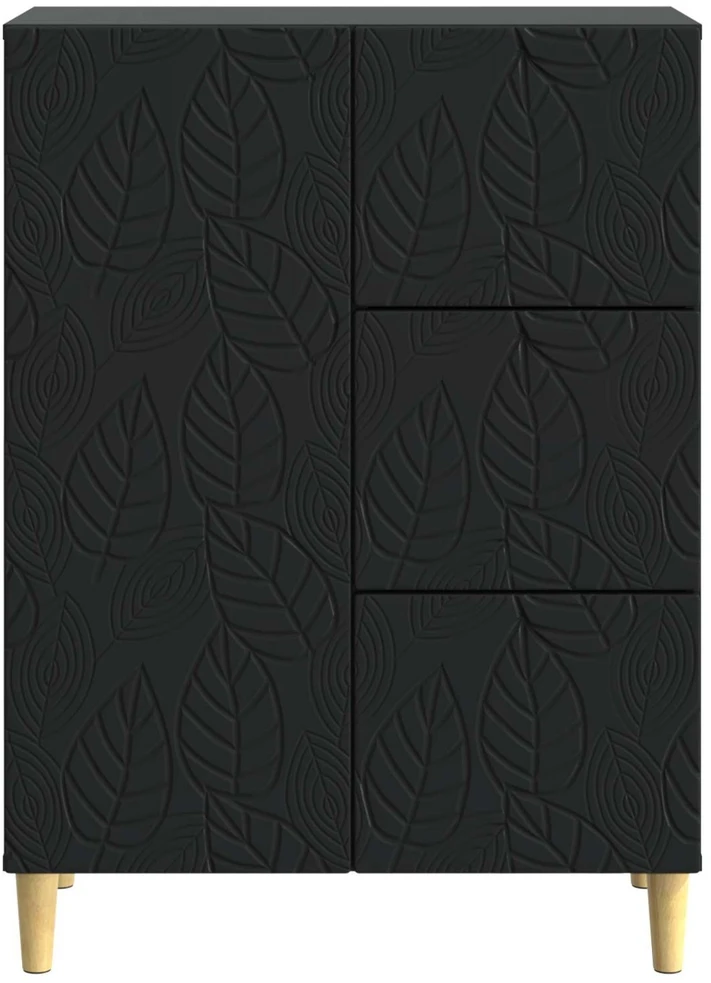 Kabalas Juoda 66 x 34,5 x 90 cm Apdirbta mediena
