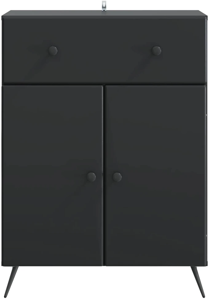Kabalas Juoda 66 x 34,5 x 90 cm Apdirbta mediena
