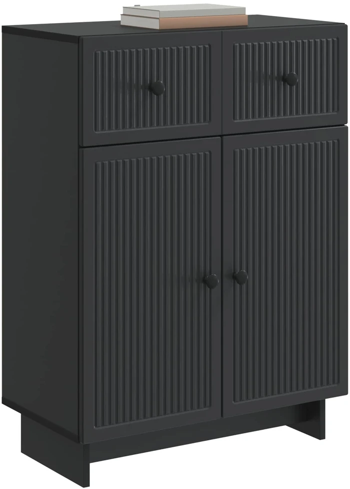 Kabalas Juoda 66 x 34,5 x 90 cm Apdirbta mediena