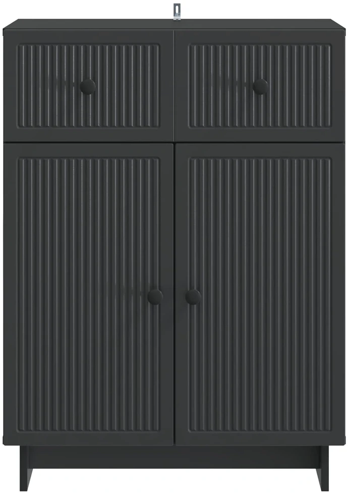 Kabalas Juoda 66 x 34,5 x 90 cm Apdirbta mediena