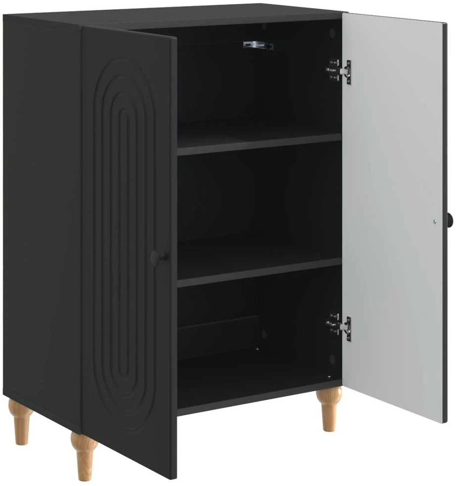 Kabalas Juoda 66 x 34,5 x 90 cm Apdirbta mediena