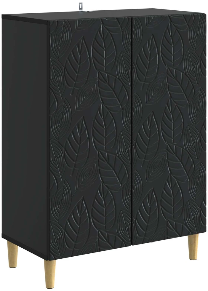 Kabalas Juoda 66 x 34,5 x 90 cm Apdirbta mediena