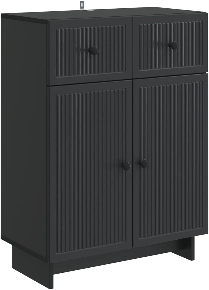 Kabalas Juoda 66 x 34,5 x 90 cm Apdirbta mediena