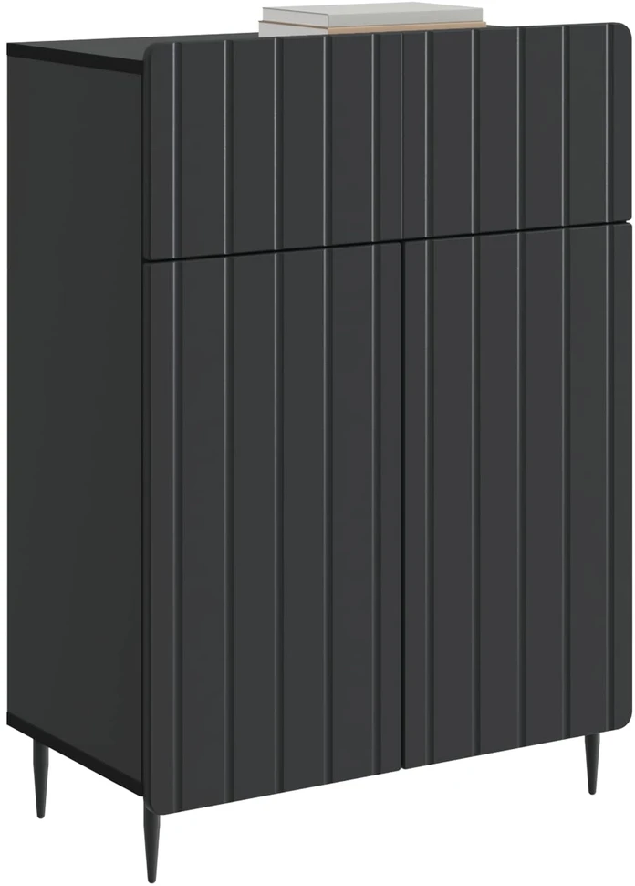 Kabalas Juoda 66 x 34,5 x 92 cm Apdirbta mediena