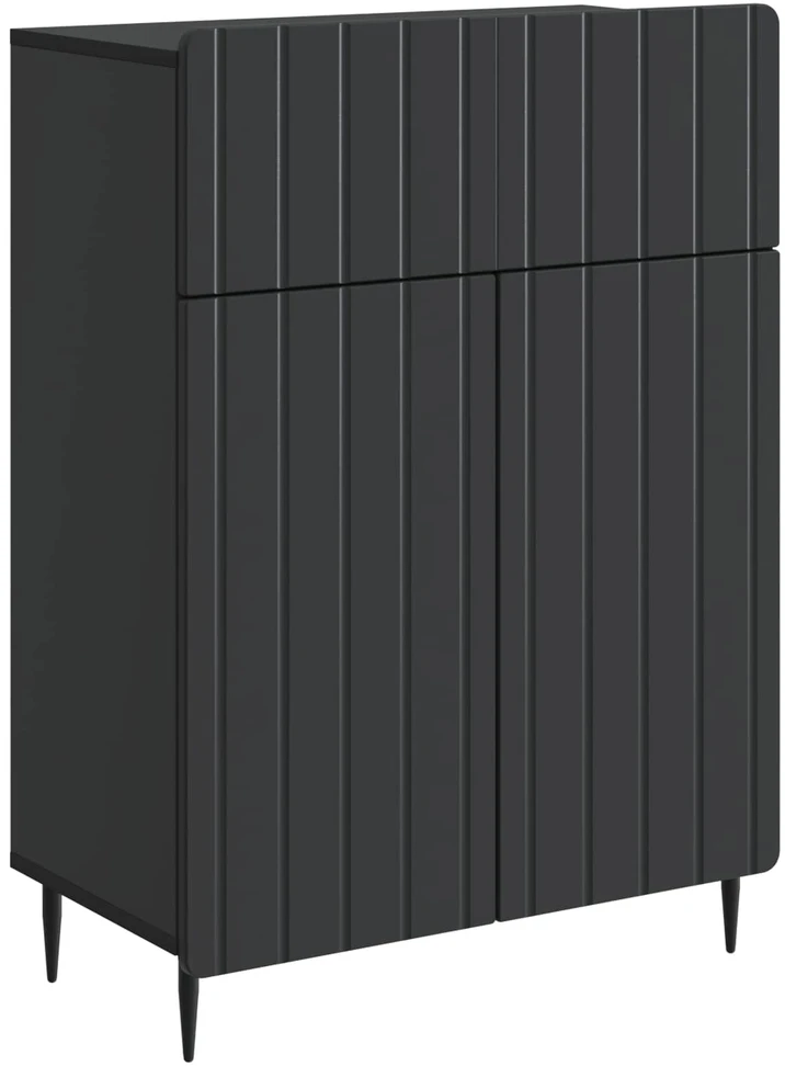 Kabalas Juoda 66 x 34,5 x 92 cm Apdirbta mediena